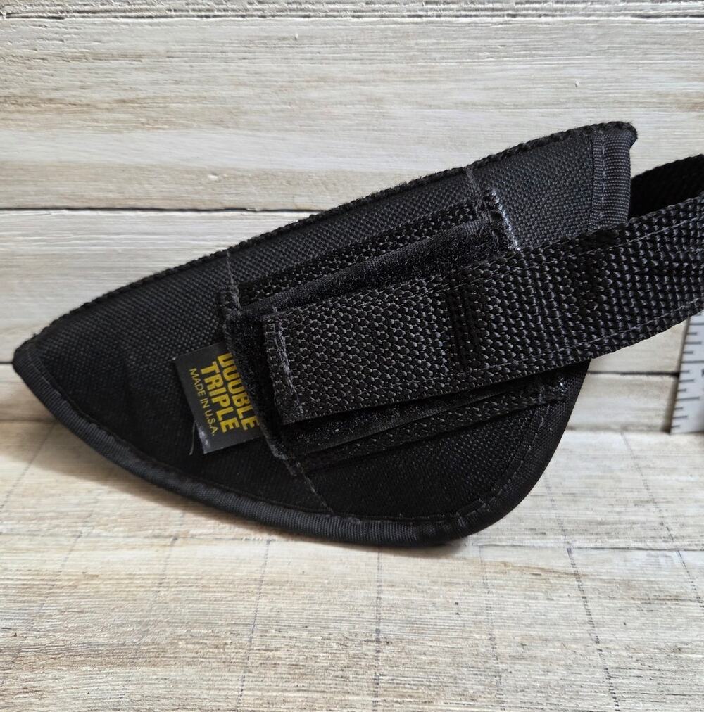 Ambidextrous Nylon Pistol Holster Double Triple Made USA Belt Loop Universal